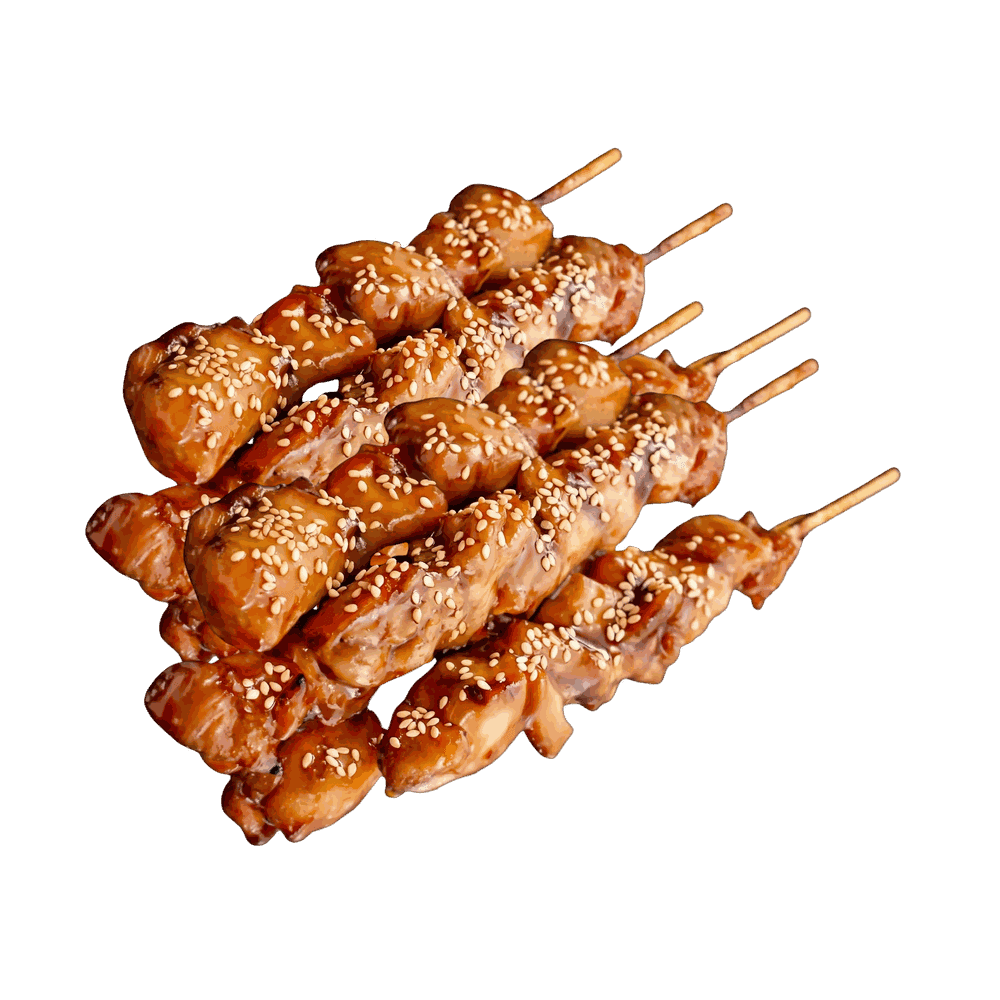 5b. Yakitori Hühnerfleischspieße (6 Stück)